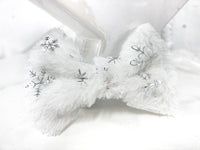 Thumbnail for Snow Velvet Hair Bow