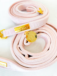 Thumbnail for Cotton Pink Velvet Leash