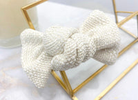 Thumbnail for Spring Canvas Hair Bow - Woofiao